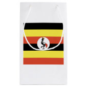 Petit Sac Cadeau Emblème du drapeau ougandais (Dos)