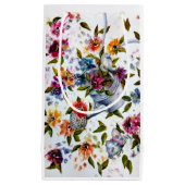 PETIT SAC CADEAU EMPREINTES DE PATTES AVEC EAU (Devant)