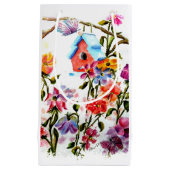 PETIT SAC CADEAU EMPREINTES DE PATTES BIRD HOUSE (Devant)