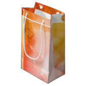 Petit Sac Cadeau Ensemble de l'abrégé sur 4 peints à la main (Devant Angle)