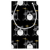 Petit Sac Cadeau Ensemble de tambour Musique de groupe d'enseignant (Dos)