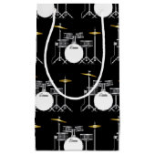 Petit Sac Cadeau Ensemble de tambour Musique de groupe d'enseignant (Devant)