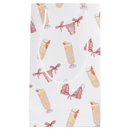 Petit Sac Cadeau Enterrement de vie de jeune fille / Mariage Pantie (Devant)