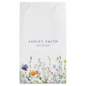 Petit Sac Cadeau Entreprise fleur sauvage (Dos)