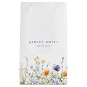 Petit Sac Cadeau Entreprise fleur sauvage (Devant)