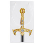 Petit Sac Cadeau Épée des knigths templar (Dos)