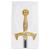 Petit Sac Cadeau Épée des knigths templar (Devant)