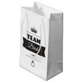 Petit Sac Cadeau Épouse d'équipe (Dos Angle)