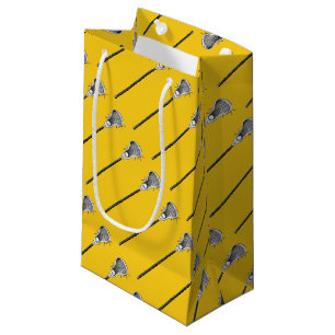 Petit Sac Cadeau Équipe de crosse jaune