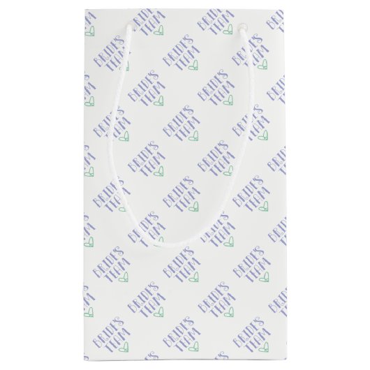 Petit Sac Cadeau Équipe de mariée (Dos)