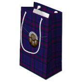 Petit Sac Cadeau Esprit de tartan et d'escarcelle de l'Ecosse (Dos Angle)