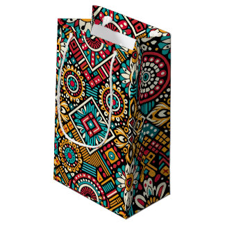 Petit Sac Cadeau Essence Africana Vibrance