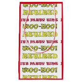 Petit Sac Cadeau Est retiré lui le temps de partie (Devant)