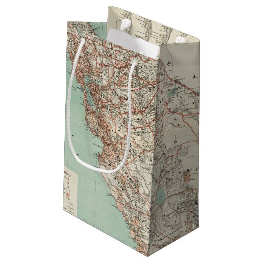 Petit Sac Cadeau État de la Californie 2 (Dos Angle)