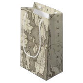 Petit Sac Cadeau État d'île de Rhode (Devant Angle)