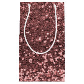 Petit Sac Cadeau Étincelles roses d'impression de parties (Devant)