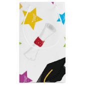 Petit Sac Cadeau Étoiles de fin d'études (Dos)