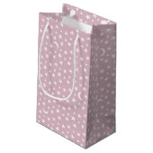 Petit Sac Cadeau Étoiles et Lune (Dos Angle)