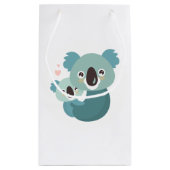 Petit Sac Cadeau Étreindre doux de mère et de bébé de koala de (Dos)