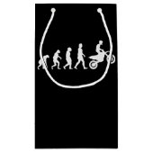 Petit Sac Cadeau Évolution de Motocross (Dos)