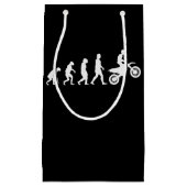 Petit Sac Cadeau Évolution de Motocross (Devant)