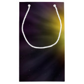 Petit Sac Cadeau Explosion de l'oeuvre spatiale numérique Cool Star (Dos)