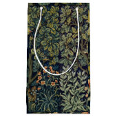 Petit Sac Cadeau Faisan d'arbre boisé William Morris (Devant)