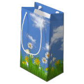 Petit Sac Cadeau Faiseuse de texte ami dans l'herbe (Dos Angle)