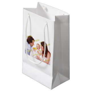 Petit Sac Cadeau FAMILLE Photo ✨ Lovely Custom