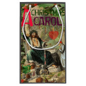 Petit Sac Cadeau Fantôme de Noël Illustration actuelle Scrooge (Dos)