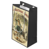 Petit Sac Cadeau Fantôme de Noël Présent Scrooge (Dos Angle)