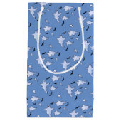 Petit Sac Cadeau Fantômes et chauves-souris (Devant)