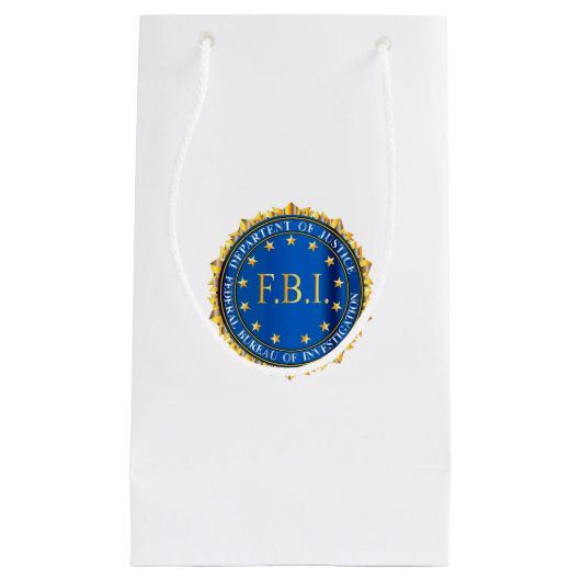 Petit Sac Cadeau FBI Spoof Seal (Devant)
