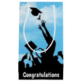 Petit Sac Cadeau Félicitations d'obtention de diplôme (Devant)