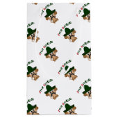 Petit Sac Cadeau Feliz Navidad Monkey (Dos)