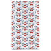 Petit Sac Cadeau Festif Motif de sueur moche Noël (Dos)