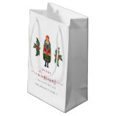 Petit Sac Cadeau Festive Cute Nutcracker Noël (Dos Angle)