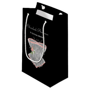 Petit Sac Cadeau Fête de la mariée personnelle de lingerie de