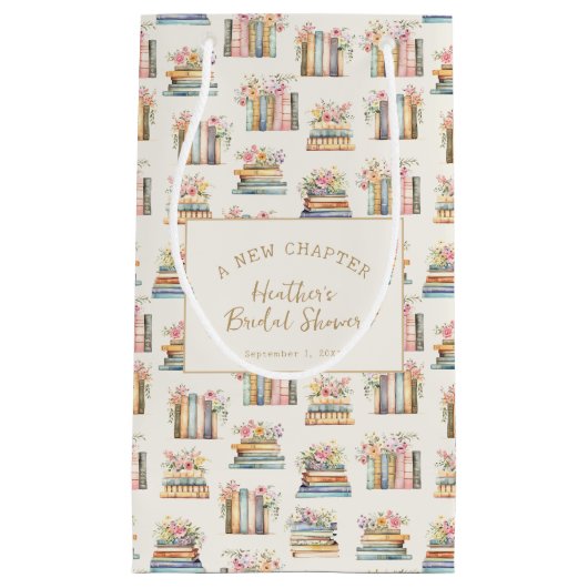 Petit Sac Cadeau Fête de mariage de A New Chapter Books (Devant)