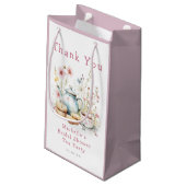 Petit Sac Cadeau Fête de thé de mariage floral (Dos Angle)