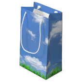 Petit Sac Cadeau Fête des pères Golden Retriever (Dos Angle)