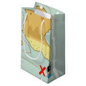 Petit Sac Cadeau Fête du pirate (Devant Angle)