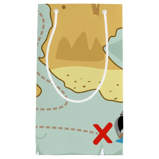 Petit Sac Cadeau Fête du pirate (Devant)