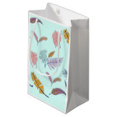 Petit Sac Cadeau Feuille (Devant Angle)
