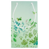 Petit Sac Cadeau Feuille du printemps (Dos)