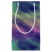 Petit Sac Cadeau feux nord arc-en-ciel : (Devant)