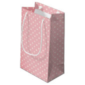 Petit Sac Cadeau Fille sur points à 60 ans (Dos Angle)