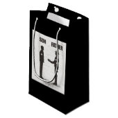 Petit Sac Cadeau Fils Et Père (Devant Angle)