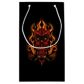 Petit Sac Cadeau Fire owl (Dos)