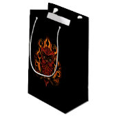 Petit Sac Cadeau Fire owl (Dos Angle)